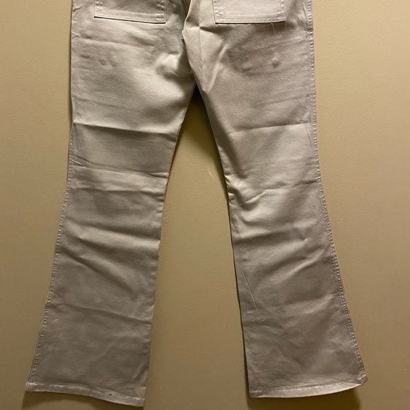 ✨BRAND NEW✨ STREETWEAR SOCIETY BEIGE CARGO PANTS EARLY 2000's - Picture 4 of 6